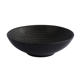 Carbon Stoneware Serving Bowl Carbon Stoneware Serving Bowl