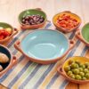 Dexam Sintra Large Glazed Terracotta Tapas Dish