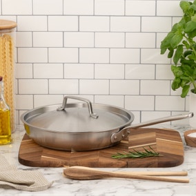 Gourmet 28cm Frying Pan with Lid