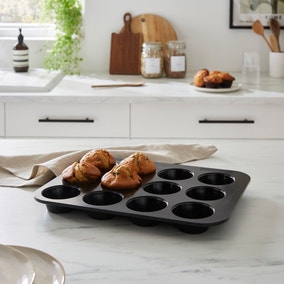 Heavy Gauge Non-Stick 12 Cup Muffin Tray