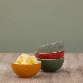 Mason Cash In the Forest Set of 4 Mini Bowls Mason Cash In the Forest Set of 4 Mini Bowls