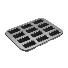 MasterClass Non Stick 20 Cup Mini Loaf Tin 36cm x 27cm
