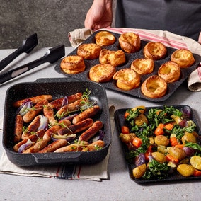 Neverstick Non-stick Aluminium Roaster, 32cm