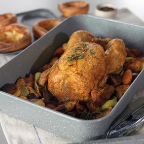 Salter Marblestone Non-Stick Roasting Tray, 36cm Salter Marblestone Non-Stick Roasting Tray, 36cm