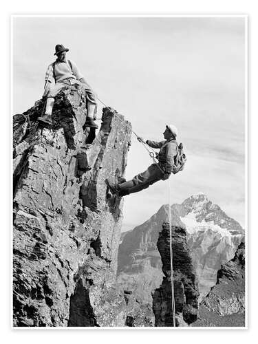 Climber in Switzerland