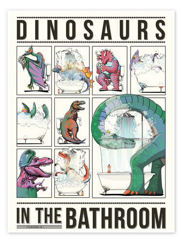 Dinosaurs in the Bathroom