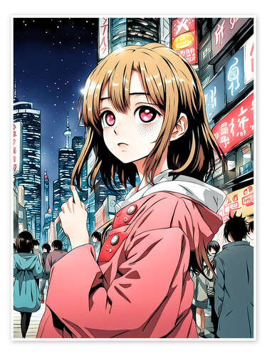 Japanese Anime Girl I