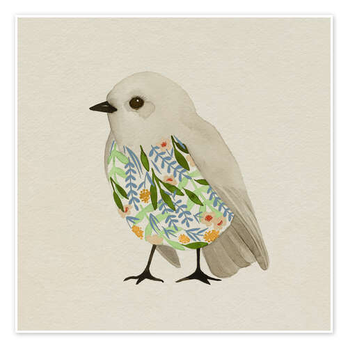 Watercolour Little Bird